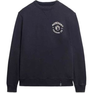 Superdry - Merchant - Sweatshirt - Grijs - Katoen