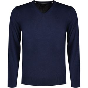 Hackett Hm703083 V Neck Sweater Blauw M Man