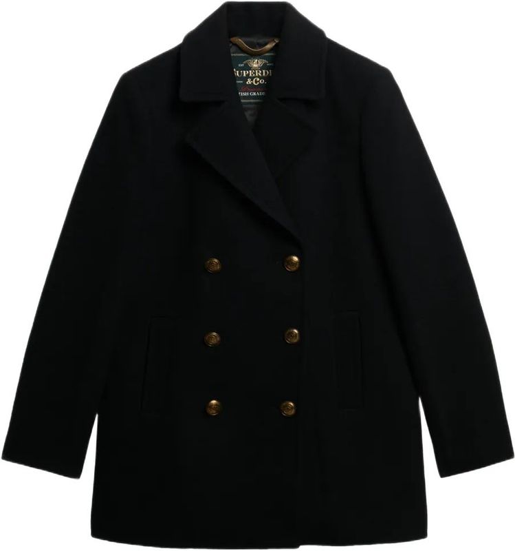 Superdry Double Breasted Pea Jas