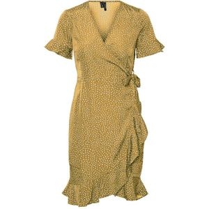 Vero Moda Vmhenna Dress Geel XL Vrouw