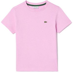 Lacoste Tj1122 Short Sleeve T-shirt Roze 4 Years Jongen