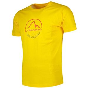 La Sportiva Logo Short Sleeve T-shirt Geel L Man