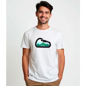 Kruskis Mountain Carabiner Eco T-shirt Met Korte Mouwen