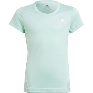 Adidas Aeroready 3-stripes Short Sleeve T-shirt Groen 3-4 Years