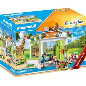 PLAYMOBIL Family Fun Dierenartspraktijk in de dierentuin - 70900