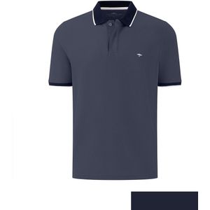Fynch Hatton 14131703 Short Sleeve Polo Blauw S Man