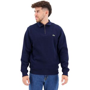 Lacoste Stand-up Collar Half Zip Sweatshirt Blauw M Man