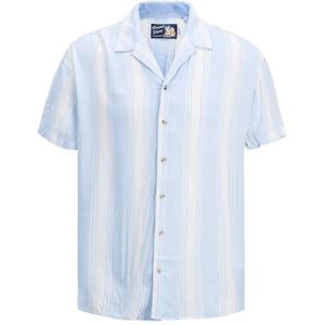 Jack & Jones Malibu Resort Stripe Overhemd Met Korte Mouwen