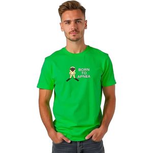 Kruskis Born To Apnea T-shirt Met Korte Mouwen