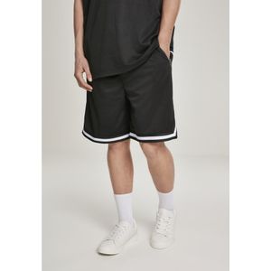 Urban Classics Premium Stripe Mesh Shorts Zwart 2XL Man