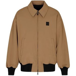 EA7 - 7M000624_AF13889 - Voetbaljack - Bruin - Casual - Polyamide