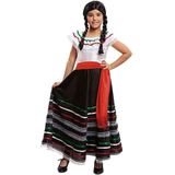 Viving Costumes Mexican Junior Custom Rood 10-12 Years