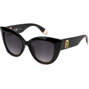 Furla Sfu711 Sunglasses Zwart Smoke Gradient Smoke / CAT3 Man