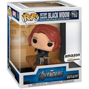 Funko Pop Deluxe Marvel Exclusief Voor Avengers Black Widow