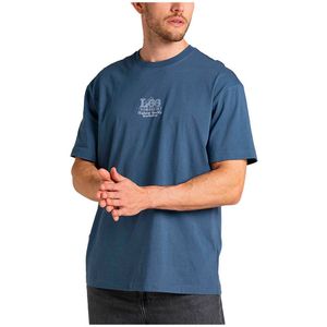 Lee Workwear Short Sleeve T-shirt Blauw XL Man