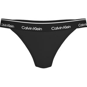Calvin Klein Kw0kw02429 Thong Bottom Zwart XL Vrouw