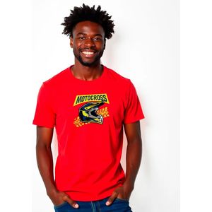 Kruskis Motocross Helmet T-shirt Met Korte Mouwen