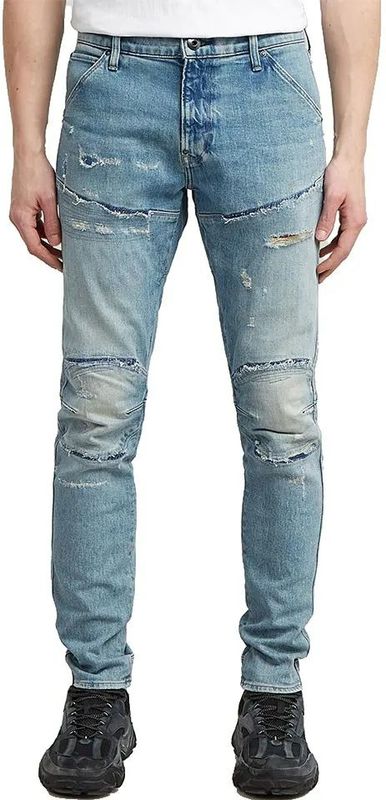 G-Star - 5620 3D Skinny - Jeans - Blauw - Slim-fit - Duurzaam - Gerecycled Katoen