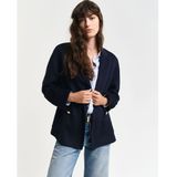 GANT - Clubjas - Marineblauw - Handgenaaid - Wol