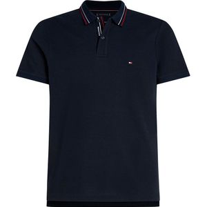 Tommy Hilfiger Placket Interest Regular Fit Korte Mouw Poloshirt