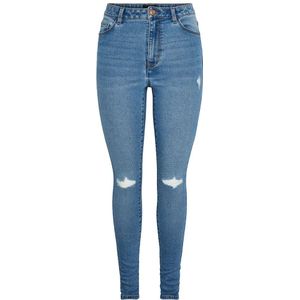 Pieces Dana Dest Skinny Fit Mb402 High Waist Jeans Blauw S / 32 Vrouw