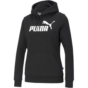 Puma Essential Logo Hoodie Zwart XL Vrouw