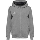 Hummel - hmlAUTHENTIC PL ZIP HOODIE KIDS - Hoodie - Zwart