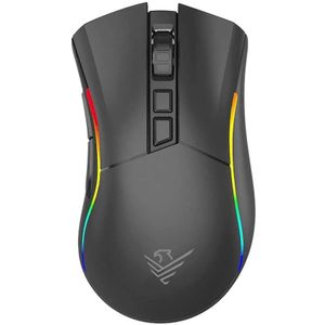 Phoenix Technologies - Void Elite - Draadloze Gamingmuis - Zwart - 19000 DPI