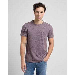 Lee Ultimate Pocket Short Sleeve T-shirt Paars XL Man