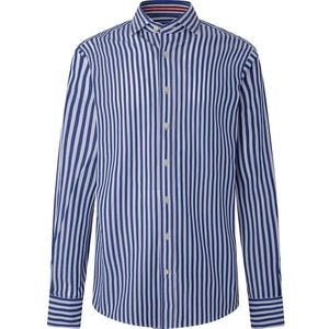 Hackett Bold Engineered Stripe Overhemd Met Lange Mouwen