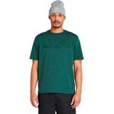 Timberland - TB0A6VPE3171 - T-shirt - Groen - Katoen - Korte Mouwen