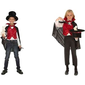 Viving Costumes I Want To Be A Magician Kids Custom Rood 3-5 Years