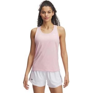 Under Armour - Tech Knockout - Mouwloos T-shirt - Roze - Vrouw