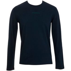 Emporio Armani Stretch Piquet T-shirt Met Lange Mouwen