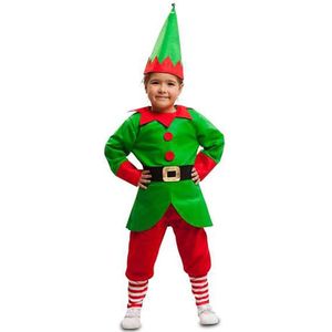 Viving Costumes Elf Kids Custom Rood 10-12 Years