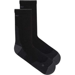 Icebreaker - Hike+ Ultralight Crew - Sokken - Zwart - EU 47-49 Man