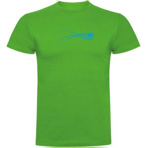 Kruskis Climb Estella Short Sleeve T-shirt Groen 3XL Man