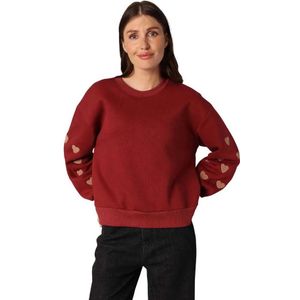 Deeluxe - Sarina - Sweatshirt - Casual - Met Pofmouwen - Ronde Hals