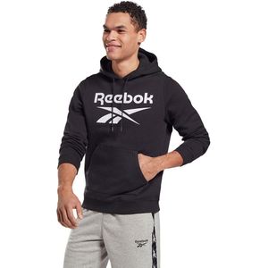 Reebok Identity Big Logo Hoodie Zwart XL Man