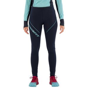 Hardloopbroek Dynafit Women Winter Running Tights Blueberry Marine Blue