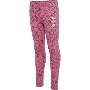 Hummel - Maya Flower Aop - Leggings - Biologisch Katoen - Elastische Tailleband