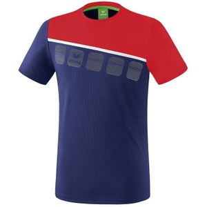 Erima Junior 5-c T-shirt Met Korte Mouwen