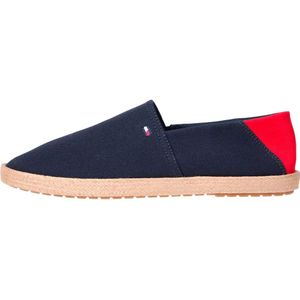 Tommy Hilfiger - HILFIGER ESPADRILLE CORE - Instapschoen - Donkerblauw/Rood - Textiel