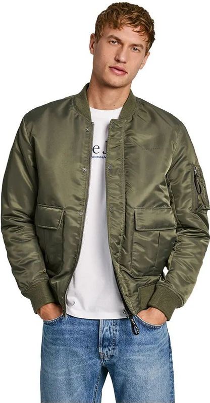 Pepe Jeans - PM403007 - Jas - Groen - Casual - Nylon