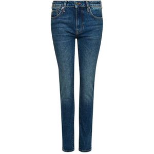 Superdry Vintage Mid Rise Slim Jeans Blauw 26 / 32 Vrouw