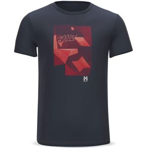 Millet Granite Short Sleeve T-shirt Grijs XS Man