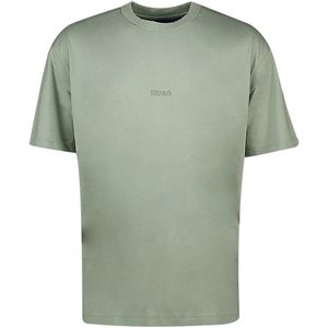 Hugo Nouveres 10262441 Blue T-shirt Met Korte Mouwen