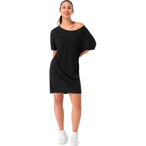 Super.natural - W LAGUNA DRESS - Jurk - Merinowol - Oversized T-shirtmodel - Knielang