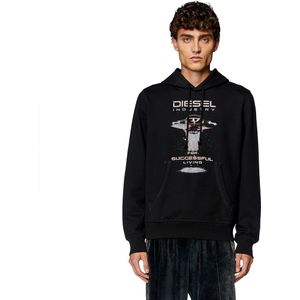 Diesel Ginn K36 Hoodie Zwart S Man