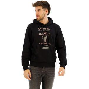 Diesel Ginn K36 Hoodie Zwart Man